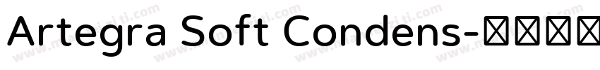 Artegra Soft Condens字体转换